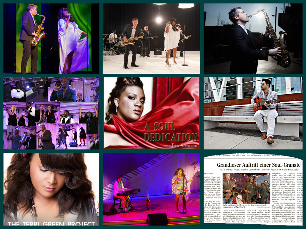 The Terri Green Project — Live Collage